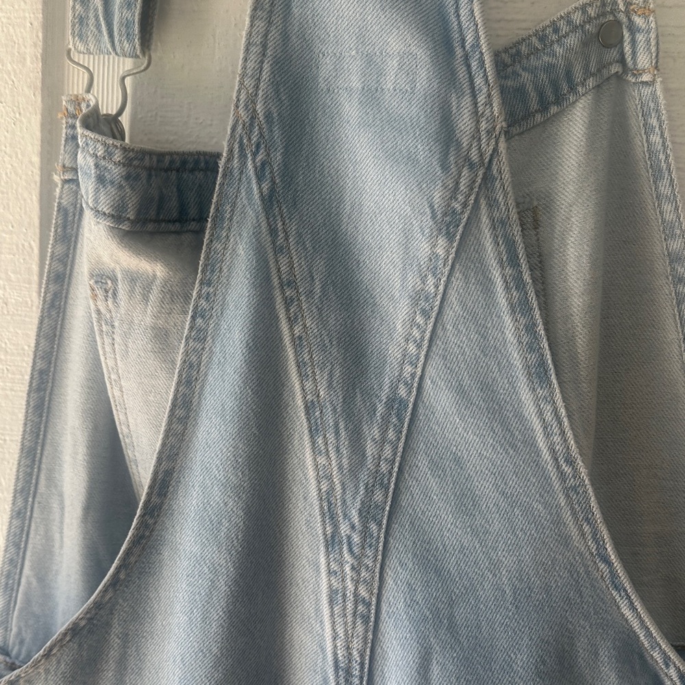 Levi Strauss Light Blue Denim Overalls - Picture 9 of 10